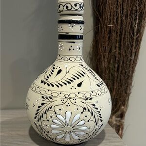Empty Ceramic Grand Mayan Tequila Bottle